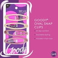 thumbnail image 3 of Goody Womens Classics Big Oval Epoxy Contour Clips, 4 Ct, 3 of 3