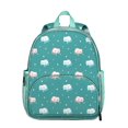 thumbnail image 1 of Boho Cat Aesthetic Student Backpack – Hand-Drawn Cat Graphic With Floral Cat Design And Minimalist Abstract Cat Art, 1 of 4