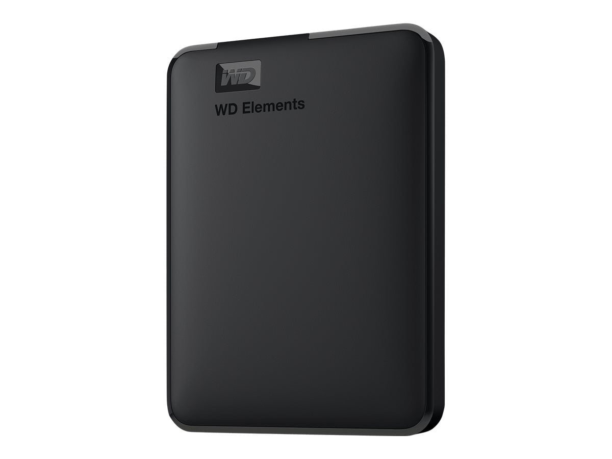 WD Elements Portable WDBU6Y0020BBK - Hard drive - 2 TB - external (portable) - USB 3.0