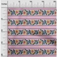 thumbnail image 1 of oneOone Viscose Chiffon Fabric Leaves & Floral Block Decor Fabric Printed BTY 42 Inch Wide, 1 of 4