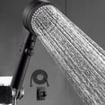 thumbnail image 4 of Spring Saving!High Pressure Handheld Shower Head with Hose,Hand Held Showerhead Long Hose with Shut Off,8 Spray Modes Handheld Shower for The Elderly with Water Pipe Bas, 4 of 8