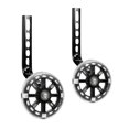 thumbnail image 1 of Flashing 12-20in Kids Training Side Wheels Auxiliary Black, 1 of 8