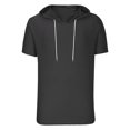 thumbnail image 4 of Timegard Chandails pour Hommes Côtelé Col Rond Sans Manches Confortable T-Shirt Uni Décontracté Entraînement Gym Camisole, 4 of 6