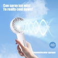 thumbnail image 4 of TNDBKQWR Mini Travel Fan Cooling Fan Portable Mini Fan Rechargeable Handheld Electric Fan USB Travel Fan Hand Fan Rechargeable, 4 of 6