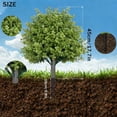 thumbnail image 4 of Dvumao Easter Decor, Artificial Eucalypts Trees eds In The Ground Suitable For Outdoor Garden Landscaping And Decoration, 4 of 7