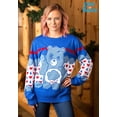 thumbnail image 3 of Grumpy Bear Adult Care Bears Ugly Christmas Sweater, 3 of 5
