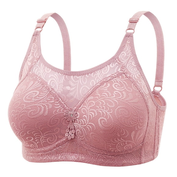 FhsagQ Bra Women's Bras See Through Lace Chemise Sleepwear Lace Comfort Bra Ellebloom Bra for Seniors Sagging Wire Bra Bras for Women Plus Size Push Up Women Bras Light Purple 38