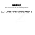 thumbnail image 2 of CMX Rear Disc Brake Rotors Pair for Car 2021-2023 Ford Mustang Mach-E K8-102508, 2 of 8