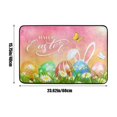 thumbnail image 3 of Wzzjkit Easter Door Mat - Super Absorbent Quick Dry Front Mats Bath Rug Rubber Backing Non Slip Washable Carpet - Easter Decorations Door Mat Outside Entrance, 3 of 6