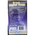 thumbnail image 2 of FMP Digital 4 Channel Commercial Kitchen Countdown Timer, Water Resistant, 7-inch Height, White, 2 of 7