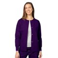thumbnail image 1 of Adar Uniformes Médicaux Universels pour Femmes - Veste d'Échauffement à Col Rond, 1 of 7