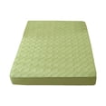 thumbnail image 2 of Quilted Fitted Sheet for Mattress Protection, Winter Warm & Breathable, Non-Slip Cotton-Like Polyester Cover, 90x200x30cm, 2 of 7