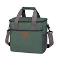 thumbnail image 4 of Large foldable cooler bag, 15L insulated bag, leak-proof lunch cooler bag, 4 of 8