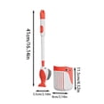 thumbnail image 2 of Toilet Cleaning Brush With Spray Function Detachable Suction Cup Base Ventilated Design Fish Tail Headfor Deep Cleaning - Cleaning Brush 2, 2 of 5