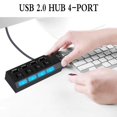 thumbnail image 4 of Concentrateur USB à 7 Ports Convertisseur USB Concentrateur Adaptateur USB Concentrateur USB Concentrateur PC Concentrateur USB, 4 of 7