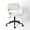 Beige, variante sur Homy Casa chaise de bureau pivotante 24 po, 1 pièce, brun, réglable en similicuir avec accoudoirs pour bureau