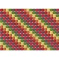 thumbnail image 1 of Ahgly Tapis Rectangulaire Lavable en Machine Intérieur Caramel Brun, 2 Pieds x 3 Pieds, 1 of 7