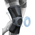 thumbnail image 1 of NEENCA Professional Knee Brace for Pain Relief, Medical Knee Compression Sleeve, Knee Support with Horizontal Knit Tech for Meniscus Tear, ACL, Arthritis, Joint Pain, 1 of 7