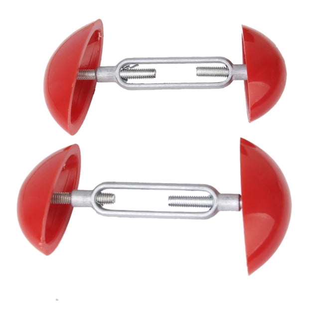 Milaget 2 Packs Shoe Stretchers Width Expanders ABS Aluminum for High Heels Support Adjustable
