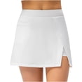 thumbnail image 1 of Cameland Jupe de Tennis Fendue pour Femmes, Faux Deux-Pièces, Course, Décontractée, Été, Sports, Exercice, Cyclisme, Shorts, Gym, Yoga, 1 of 7
