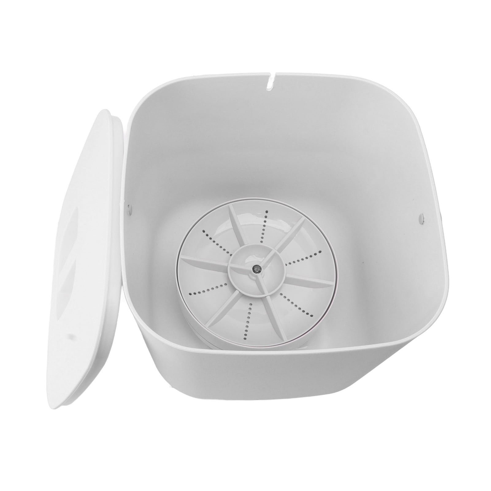 Portable Mini Dishwasher for Deep Cleaning Compact 18W Countertop Dishwasher for Fruit, Vegetables, Dishware Hands Free  Lightweight ABS, PC Material