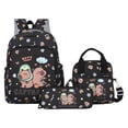 thumbnail image 2 of PRETXORVE Kapibala Backpack for Girls Cute Capybara Elementary School Students Children From Grades to Backpack, 2 of 5