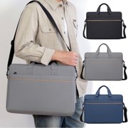 Suncoda Laptop Bag for Women Men, 15.8Inch Laptop Tote Shoulder Bag Tablet Case, Stylish Fabric Lightweight Business Casual Briefcase Suitable for Various Types of Laptops