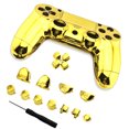thumbnail image 1 of Full Plated Controller Set Bumpers Triggers Dpad LB For PlayStation RB LT RT Case Screwdriver Replacement For PS4 Controller, 1 of 6