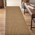 thumbnail image 1 of ANTPOP Runner Rug Outdoor Hallway Carpet Runners Non Slip Area Rugs Entrance Mat Indoor for Entryway Kitchen 3'x14',Striped Brown, 1 of 7
