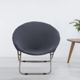 thumbnail image 4 of Baohd Easy To Chair For Folding Fits Slipcover For Easy And Slipcover Easy To Clean In Various Colors Chair Fits black dark Grey, 4 of 8