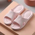 thumbnail image 2 of Bathroom Slippers Unisex Non-slip Quick Drying Open Toe Sandals Shower Slides, 2 of 8