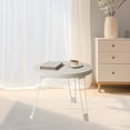 thumbnail image 3 of RKSTN Petites Tables Rondes en Bois Petite Table Pliante Table d'Appoint pour Sofa Petite Table Ronde Mobile Petite Table à Manger pour la Maison Extérieur pour la Maison, 3 of 5
