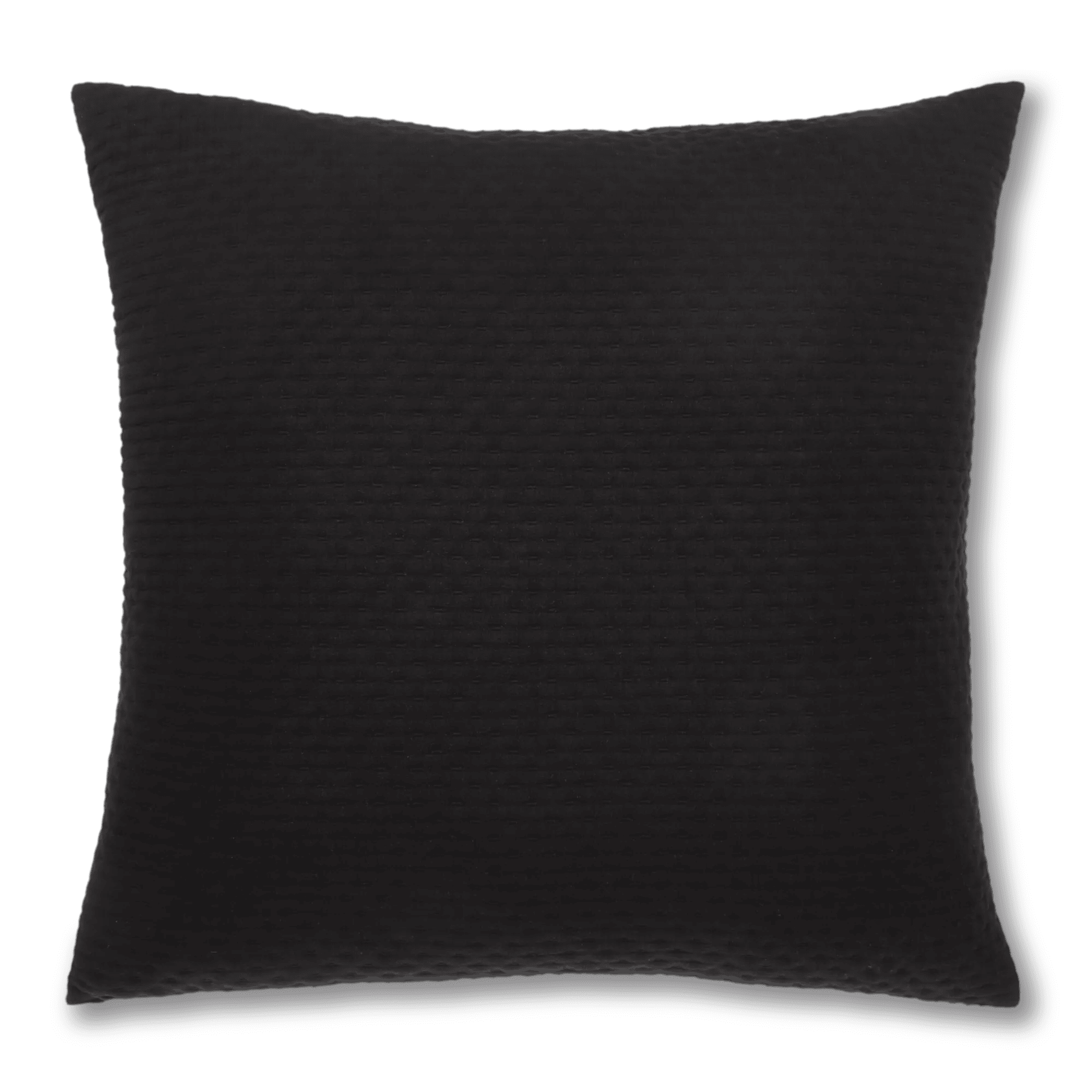 Bouclair Coussin Décoratif Monroe Noir 26x26 Po (66x66 cm)