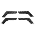 thumbnail image 4 of Interior Door Handle Trim Cover,4pcs Carbon Fiber Inner Interior Door Handle Trim Cover for  W204 2005-2012, 4 of 8