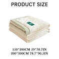thumbnail image 3 of 79x91 inch Summer Quilt for Queen Twin Full Size Cooling Blanket for Hot Sleeper Thin Summer Blanket Lightweight Blanket Ultra Soft and Cozy Cooling Blanket for Adult for Sofa, Couch, Bedroom,Travel, 3 of 6