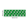 thumbnail image 3 of weibbin Cooling Towel Football Pattern 31.5x11.8in Instant Chill Microfiber For Gym Workout Running Yoga Green, 3 of 6