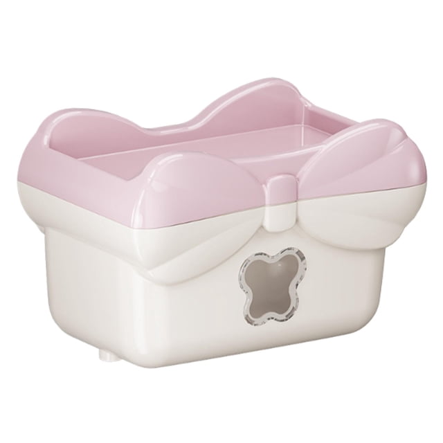 Elodie Paper Towel Dispenser Organizer Napkin Dispenser for Bathroom Office Kitchen Pink