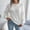 White, variant on zanvin holiday sweaters Women's Fashion Casual Colorful Long Sleeve Off Shoulder Knit Sweater Crew Neck Sweater gifts