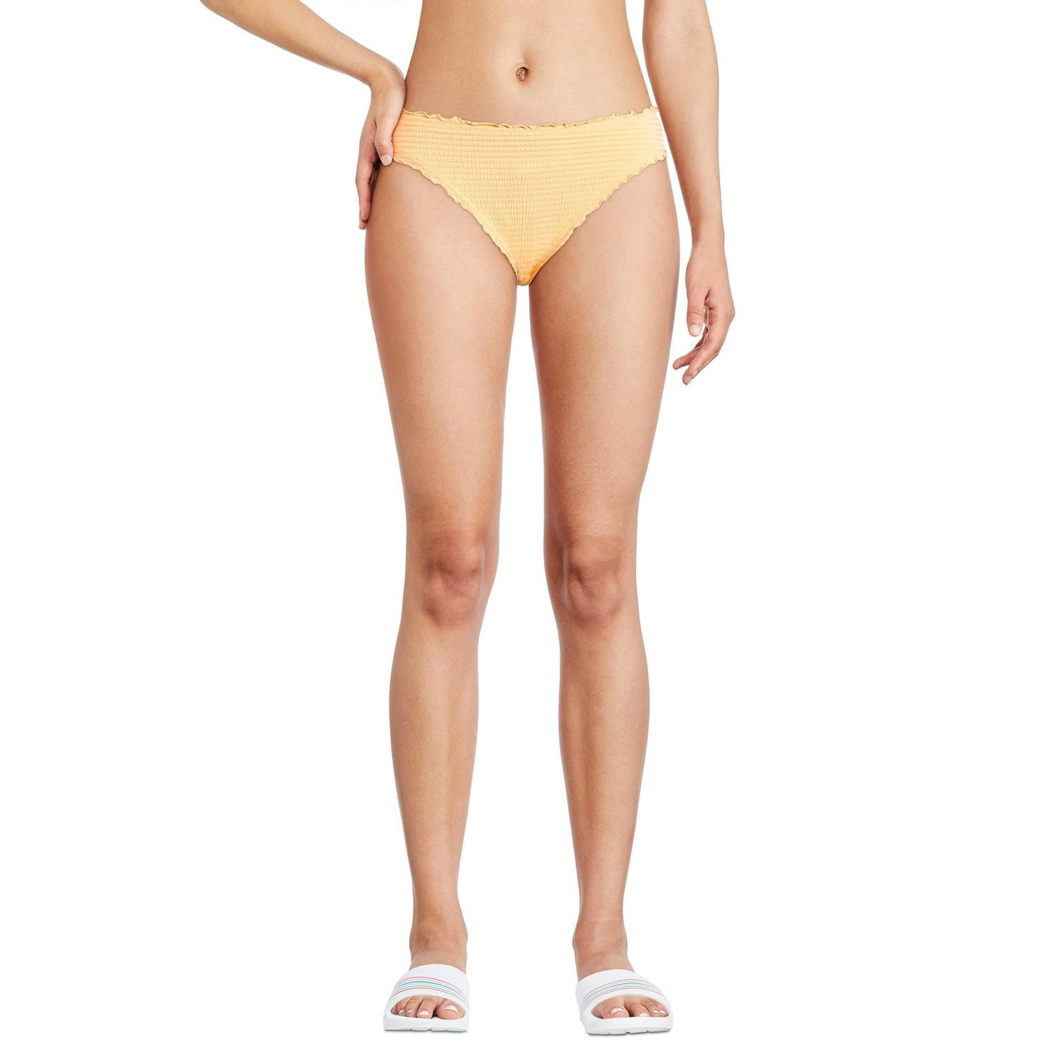 Culotte de maillot de bain à smocks George pour femmes