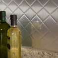 thumbnail image 3 of Fasade 18in x 24in Quilted Brushed Aluminum Backsplash Panel 5 Pack, 3 of 6