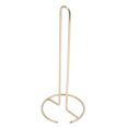 thumbnail image 1 of Tissue Reserve Paper Holder, Iron Material Good Toughness Wrought Iron Tissue Holder  For Desktop Gold, 1 of 8