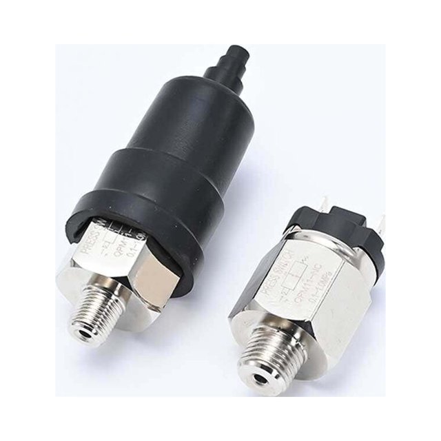 Mini Pressure Switch Adjustable External Pressure Controller Hydraulic Automatic Sensor Open Compressor Accessory QPM11-NC-02 0.02-0.1