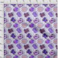 thumbnail image 3 of oneOone Polyester Spandex Purple Fabric Food Sewing Craft Projects Fabric Prints By Yard 56 Inch Wide, 3 of 3
