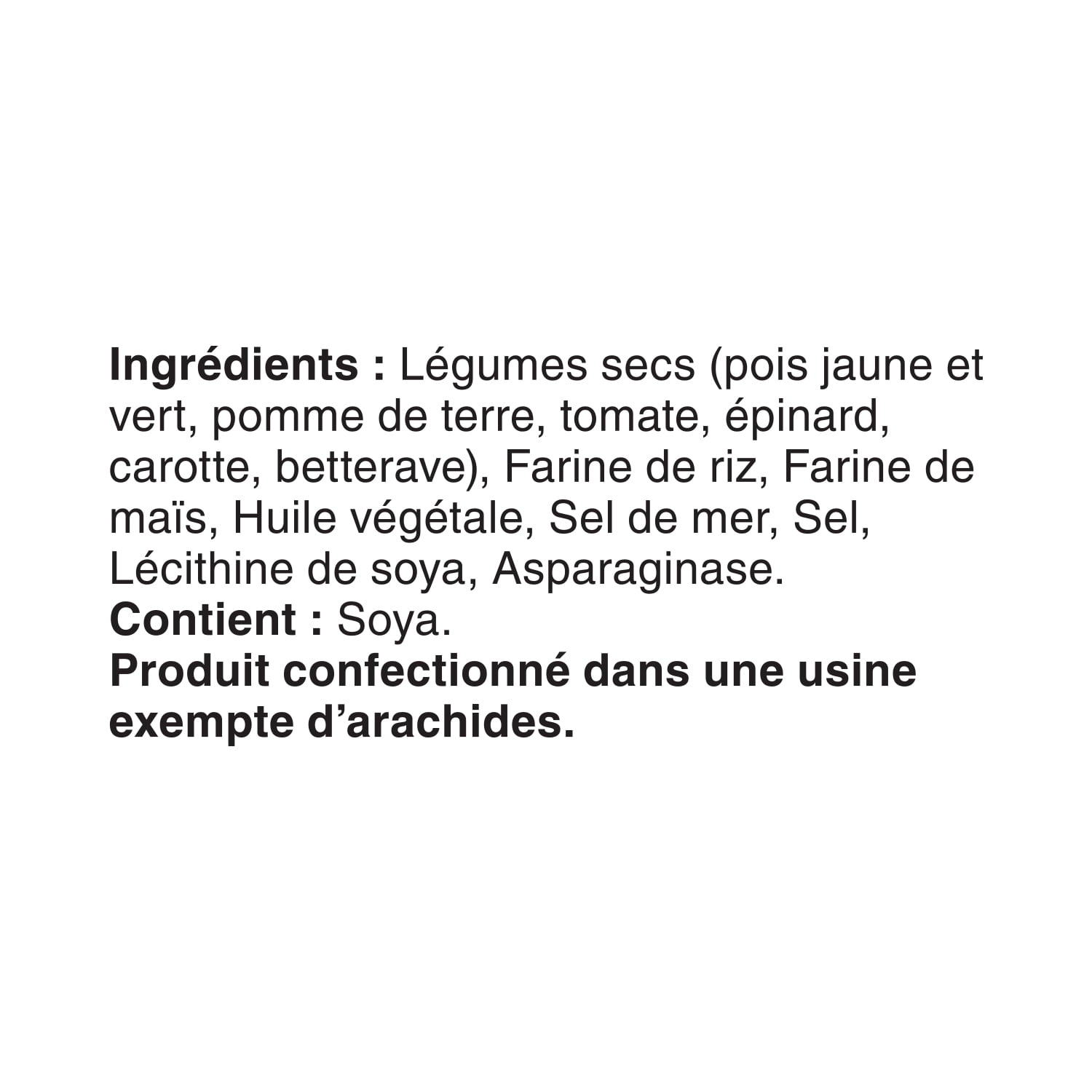 Crisps Légume Dare à saveur de sel de mer