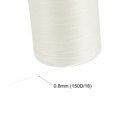 thumbnail image 3 of Unique Bargains Pearl Polyester Waxed Leather Sewing Thread, 98 Yards, 3 of 5