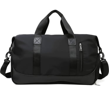 Sac de Sport pour Activités de Plein Air, Sac Polochon de Sport en Tissu Oxford Imperméable avec Manchon pour Chariot, Poche pour Articles Secs et Mouillés, Design Élégant et Stylé pour la Mise en Forme, Voyage