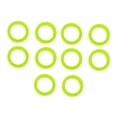 thumbnail image 4 of HILABEE 10x Finger s Grips Inserts for Hairdressing Barber Scissors Rubber - Green, 4 of 9