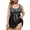 Bathing Suits Woman Black, variant on Women's Plus Size Swimsuits, Womens Oversized Swimsuits 2 Piece Tankini Bathing Suits Swim Suits for Women Swimwear Bathing Suit Top with Boyshorts XL-4XL Quick Dry Bathing Suits Woman Clearance