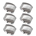 thumbnail image 2 of Control Knob, Wear Resistance Easy Assembly Widely Use Range Knob  For Microwave For Oven For Gas Stove For Home For Kitchen 0°,45°, 2 of 8