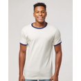 thumbnail image 3 of Tultex T-Shirt à Col Contrastant Unisexe en Jersey Fin, 3 of 7
